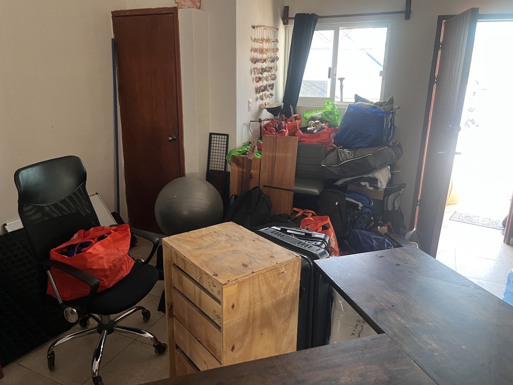 packed boxes