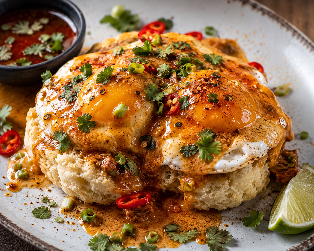 birria eggs benedict
